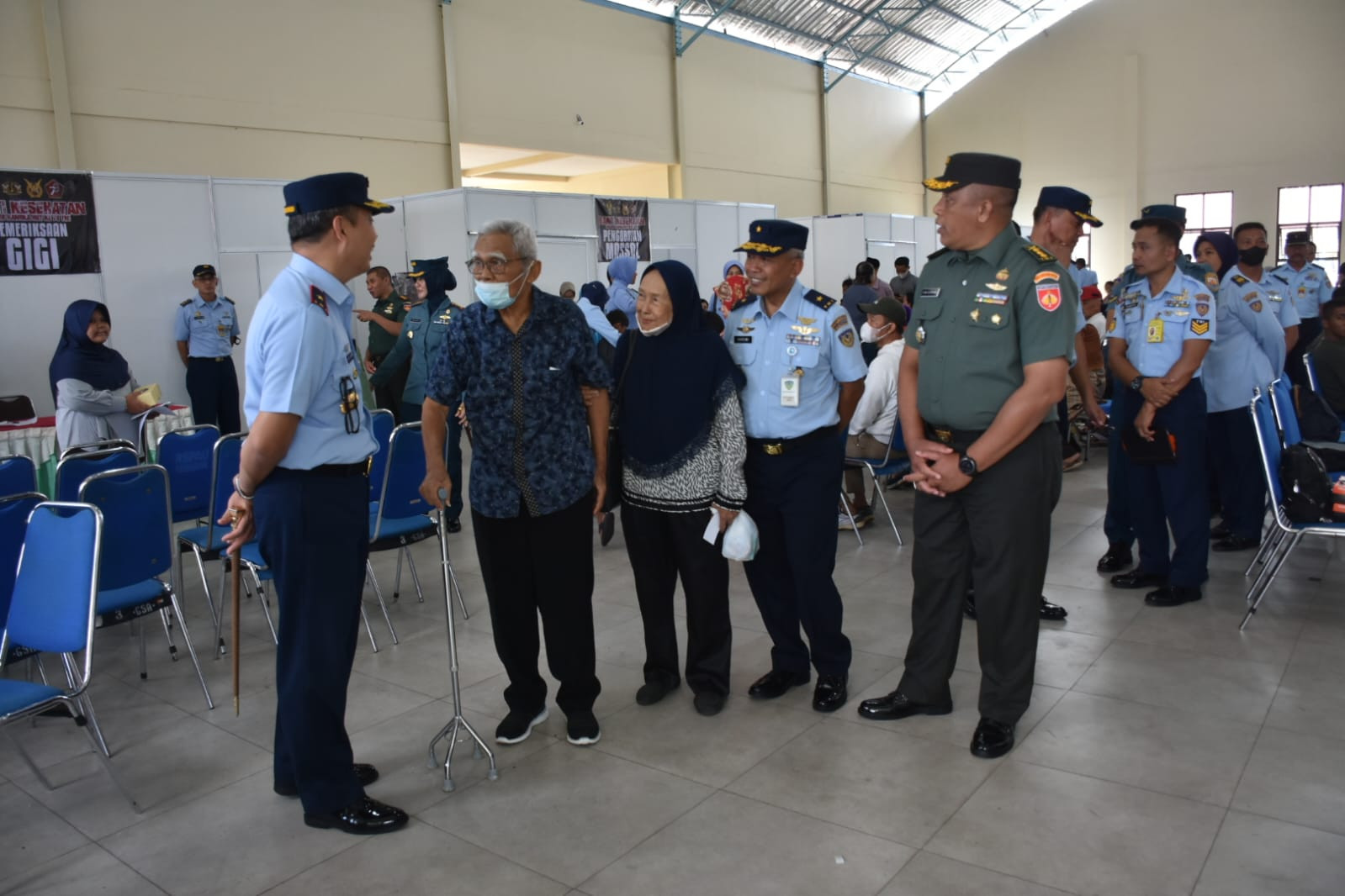 Baksos Kesehatan Dalam Rangka HUT ke-78 TNI