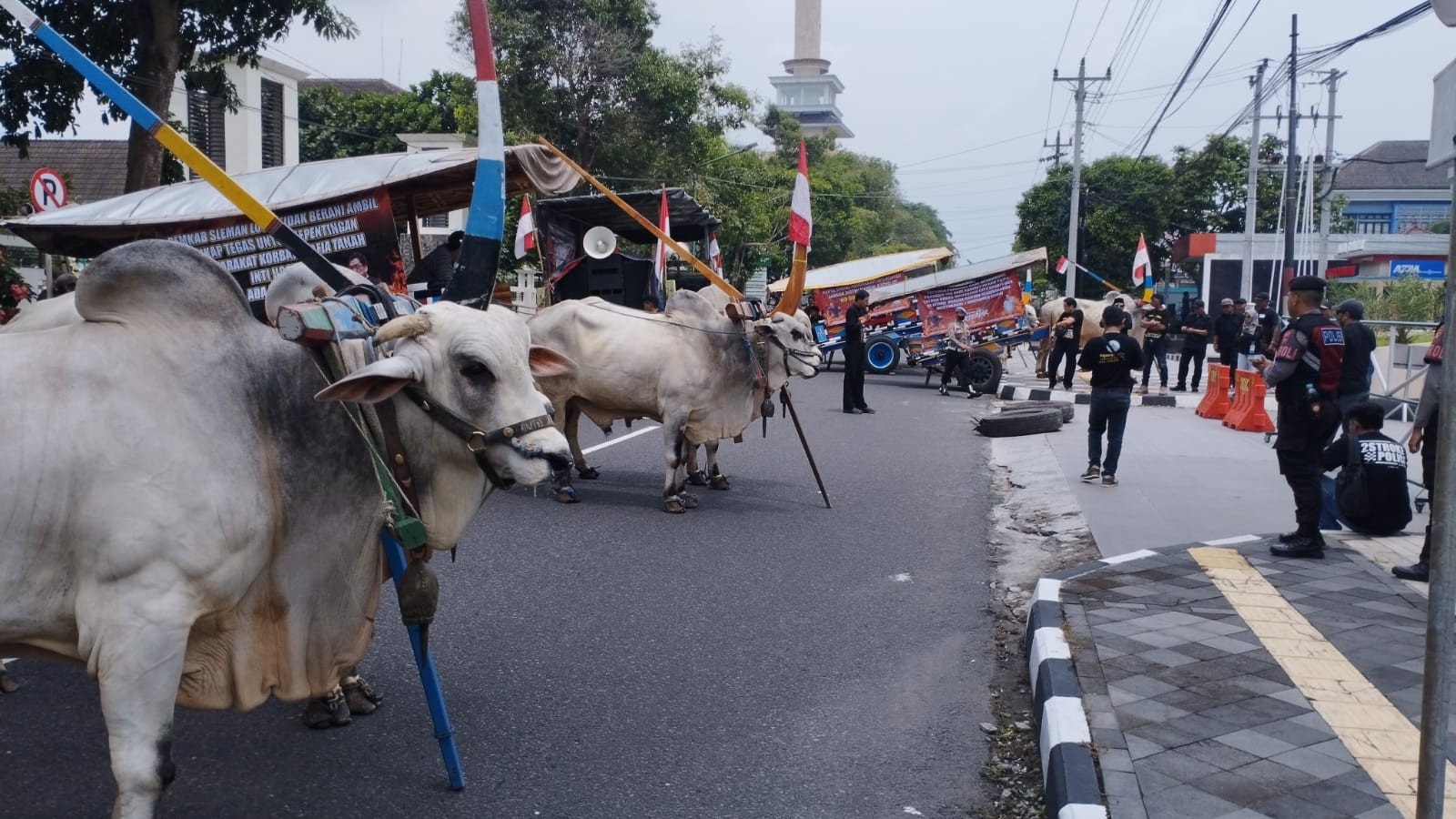 Kirab Gerobak Sapi, Kawal Penyelesaian SLF Satuan Rumah Susun Malioboro City Yogyakarta