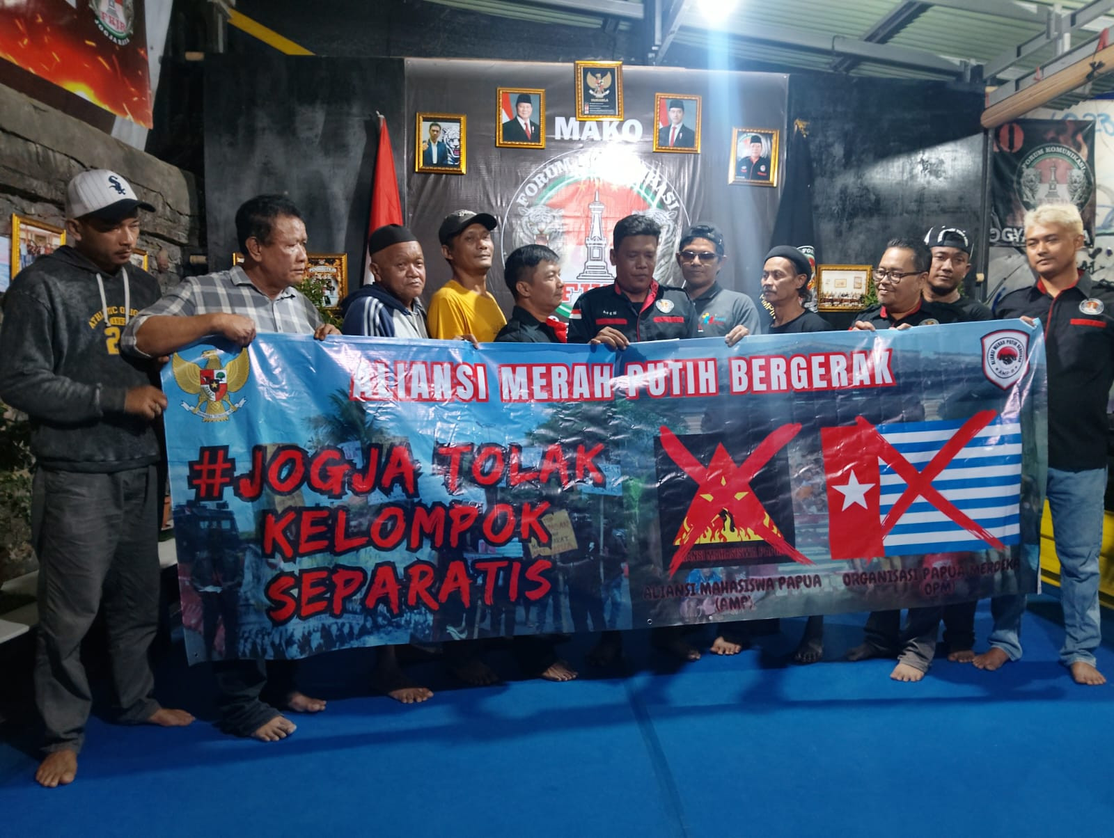 Masyarakat Yogyakarta Tolak Rencana Aksi 1 Desember HUT Papua Merdeka oleh Aliansi Mahasiswa Papua