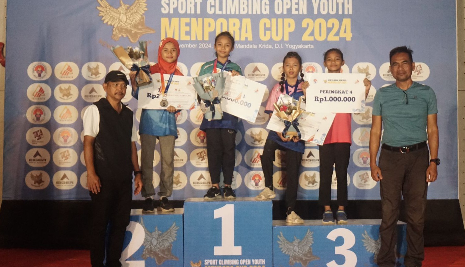 Hari Kedua Open Youth Menpora Cup 2024: Speed WR Kids Youth C dan D Putra-Putri Tampilkan Bakat-Bakat Muda