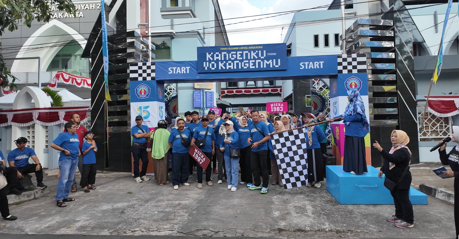 Temu Alumni Muha Lintas Angkatan Meriahkan Lustrum ke-15 SMA Muhammadiyah 2 Yogyakarta