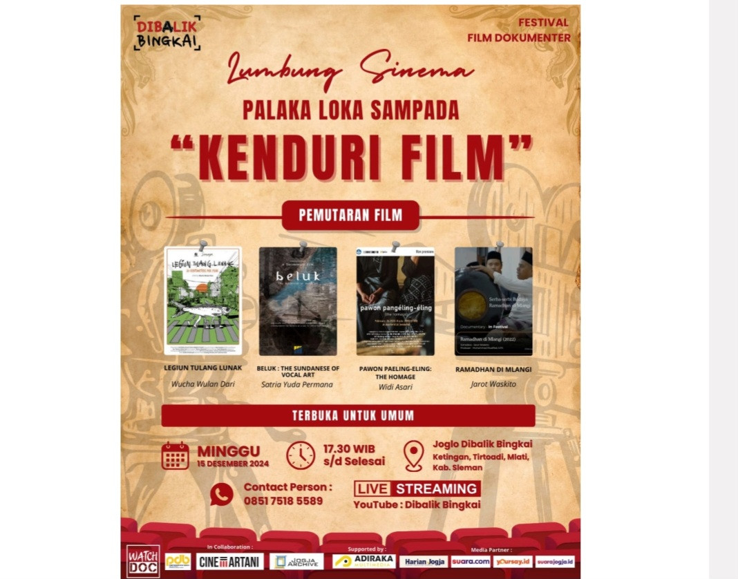 Dibalik Bingkai Gelar Kenduri Film, Ajang Perayaan Festival Dokumenter Lumbung Sinema Palaka Loka