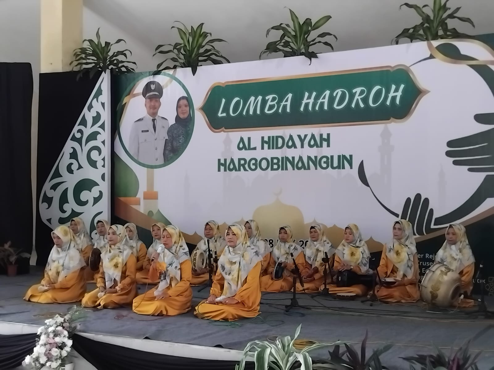 Pererat Silaturahmi Warga Gelar Lomba Hadroh Di Gedung BPBD Hargobinangun Sleman