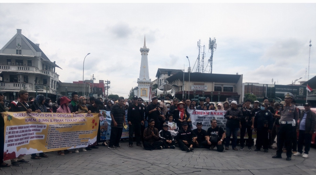 Komunitas Pelaku UMKM Yogyakarta Tutut Hapus Tagih Kredit hingga Sita Lelang Terhadap UMKM Terdampak Covid19