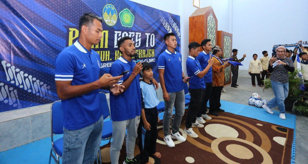 Keseruan PSIM Goes to School, Pelajar Nyanyikan Anthem Aku Yakin Dengan Kamu