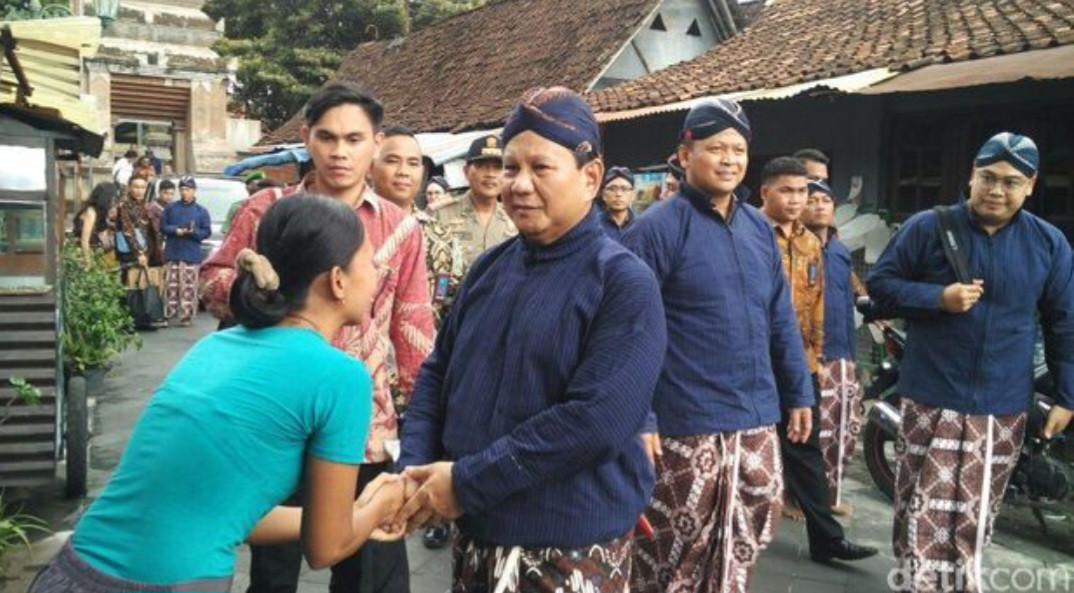 Darah Sultan Hamengku Buwono II Mengalir Dalam Tubuh Prabowo Subianto