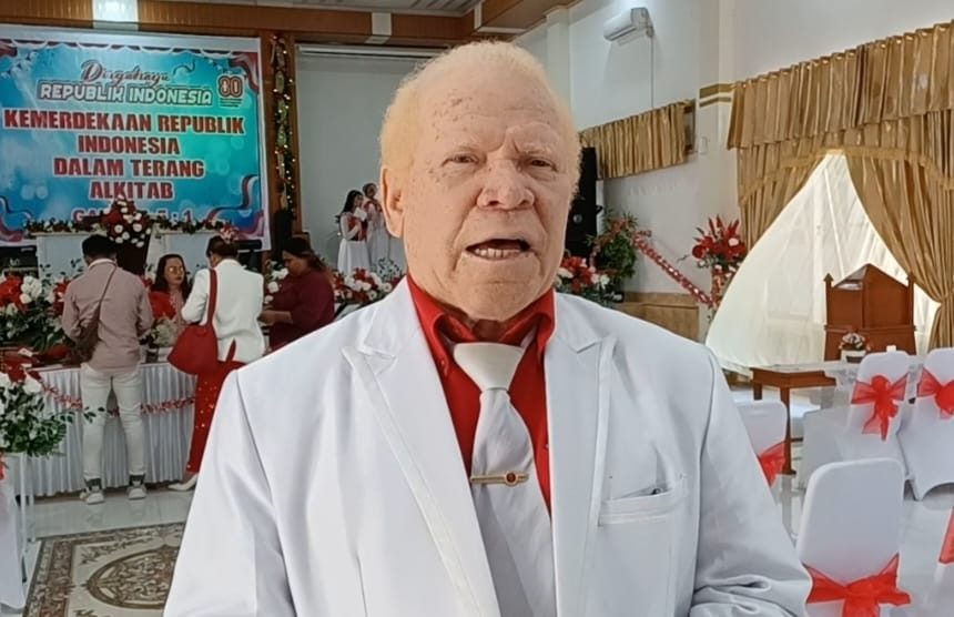 Jemaat Gereja Pentakosta Di Indonesia (GPDI) Angkasapura, Kota Jayapura Gelar Doa Untuk Bangsa