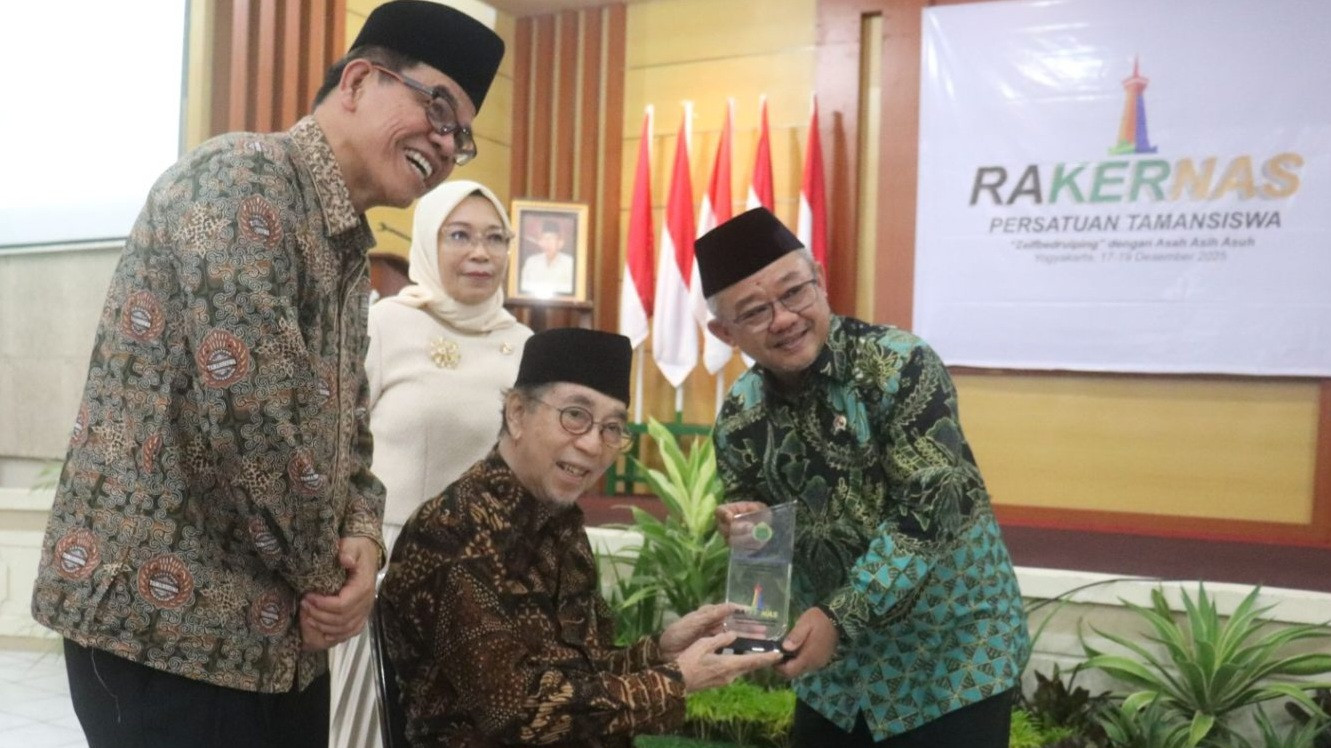 Mendikdasmen Abdul Mu'ti Buka Rakernas Taman Siswa: Sistem Among (Asah, Asih, Asuh)