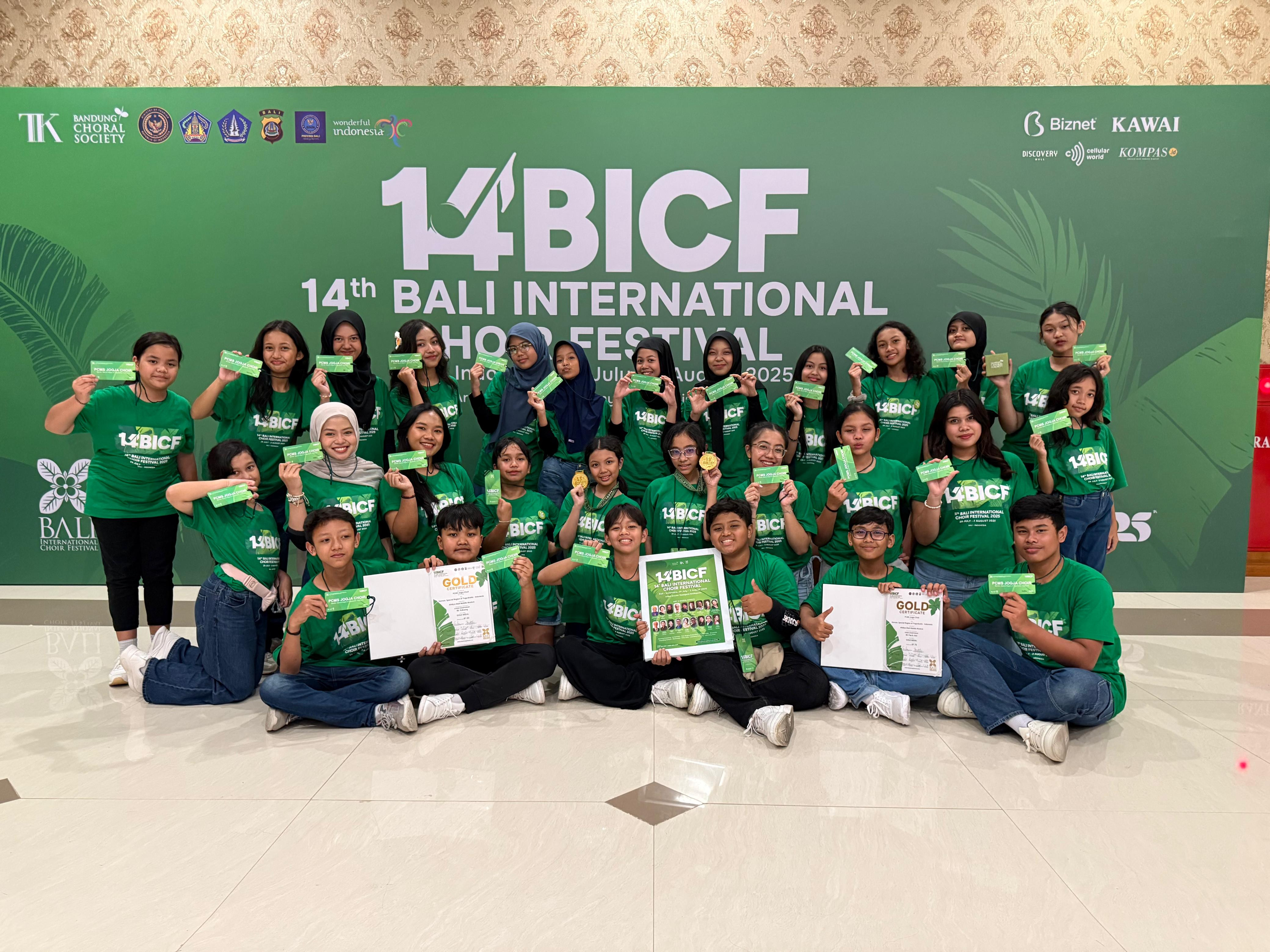 PCMS Jogja Choir Kembali Bersinar di Ajang International di Bali