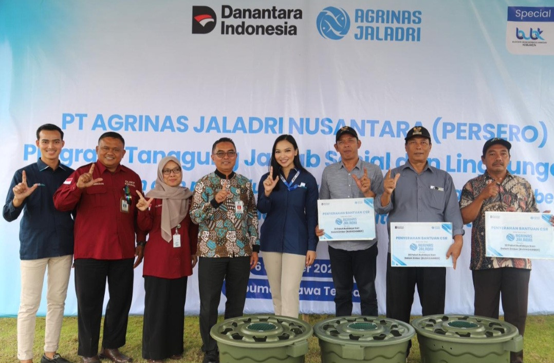 Agrinas Jaladri Dorong Kemandirian Ekonomi Desa Melalui Program Tanggung Jawab Sosial dan Lingkungan di BUBK Kebumen
