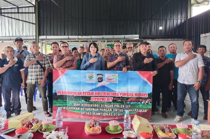 Tingkatkan Produksi Pertanian, Polda DIY Gelar Sarasehan Bersama Petani Sleman