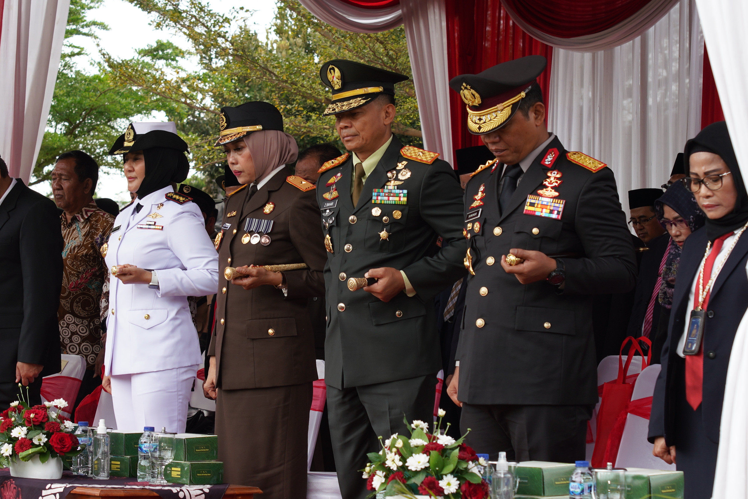 Danrem 072/Pamungkas Hadiri Upacara Peringatan Hari Kesaktian Pancasila