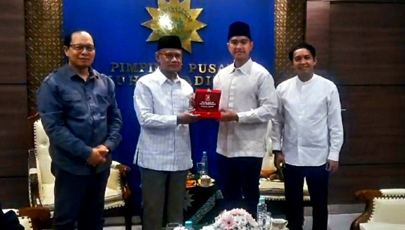 Kaesang Pangarep Bertemu Ketum PP Muhammadiyah